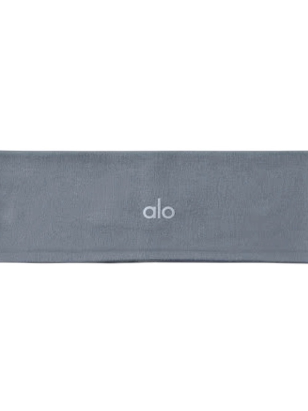 Alo Yoga Gray Headband Stretch Athletic Workout Hair Band One Size